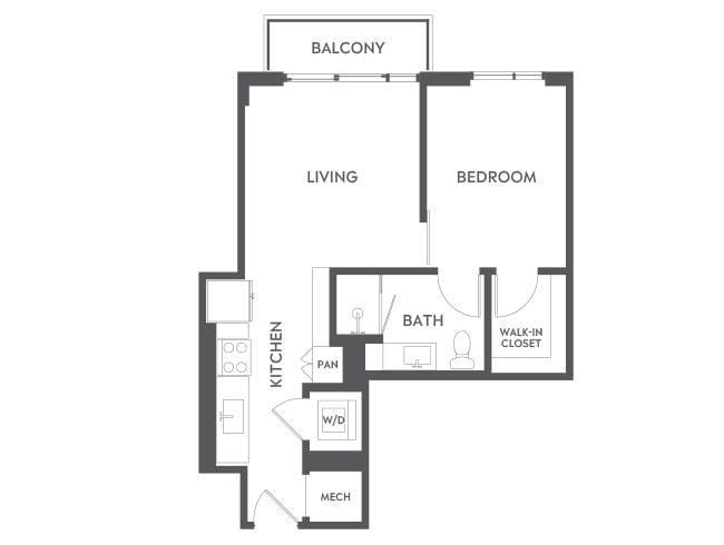 A1 – 1 Bed