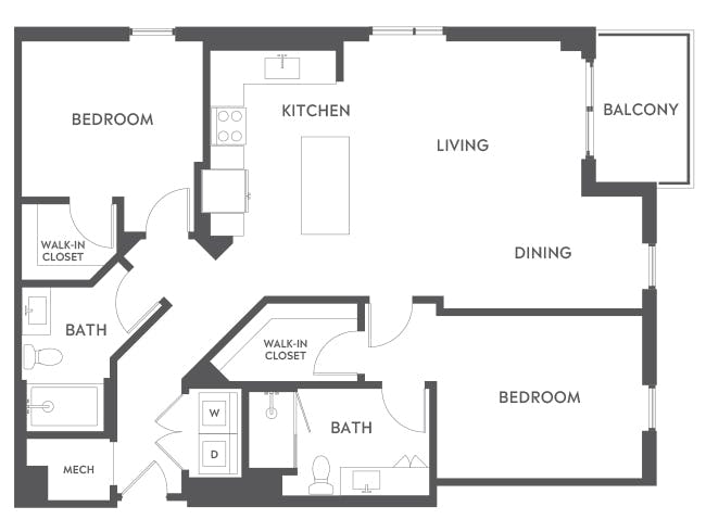 C6 – 2 Bed