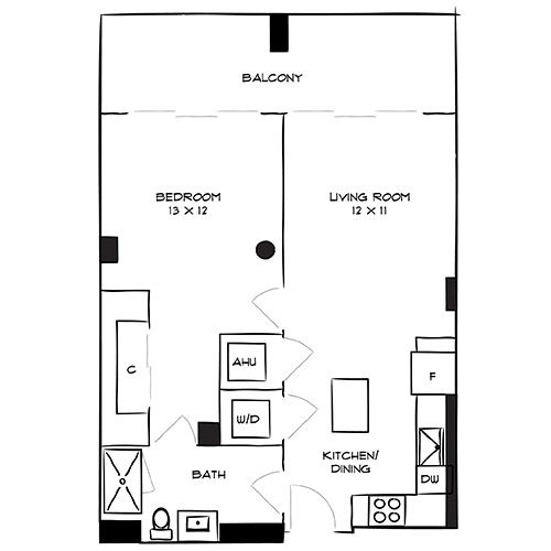 1 Bed – Horizon 1J