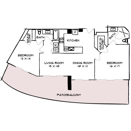 2 Bed – Dunes 2C Premier